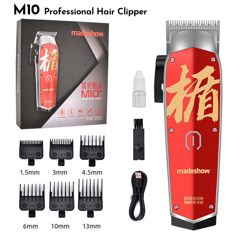 Madeshow M10 M11 Professional Hair Clippers For Men Barber Shop Hair Trimmer