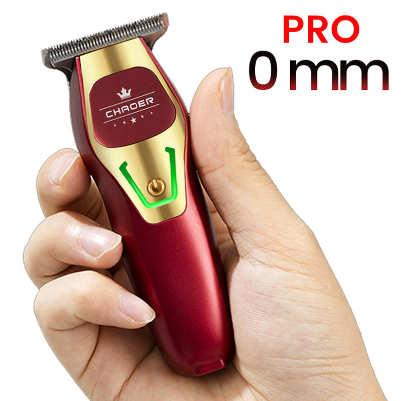 Professional Hair Trimmer Electric Men Clippers 0 MM T Blade Small Rechargeable Barber Haircut Machine Beard Trimmer Shaver