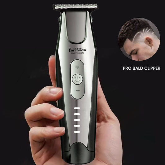 Bald Hair Clippers for Men Barber 0.1 MM T Blade Professional Detailer Trimmer Shaver Haircut Machine Beard Razor