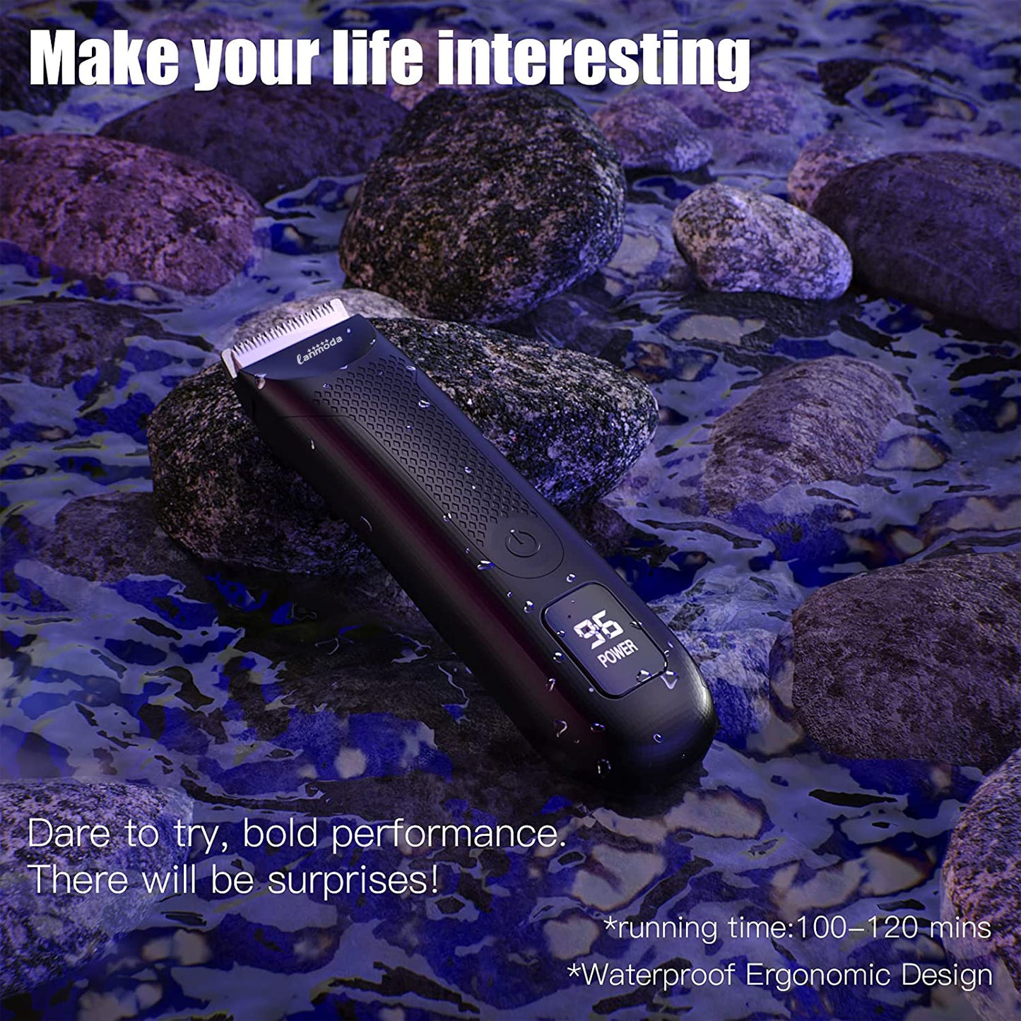 Body Hair Trimmer for Groin Balls Shaver Razor for Men Pubic Groomer Manscape Bikini Hair Removal Epilator Clipper Machine