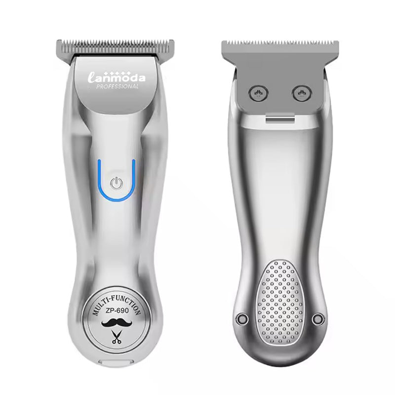 Full Metal Zero Cut Men Professional Barber Clippers Hair Cutting Machine