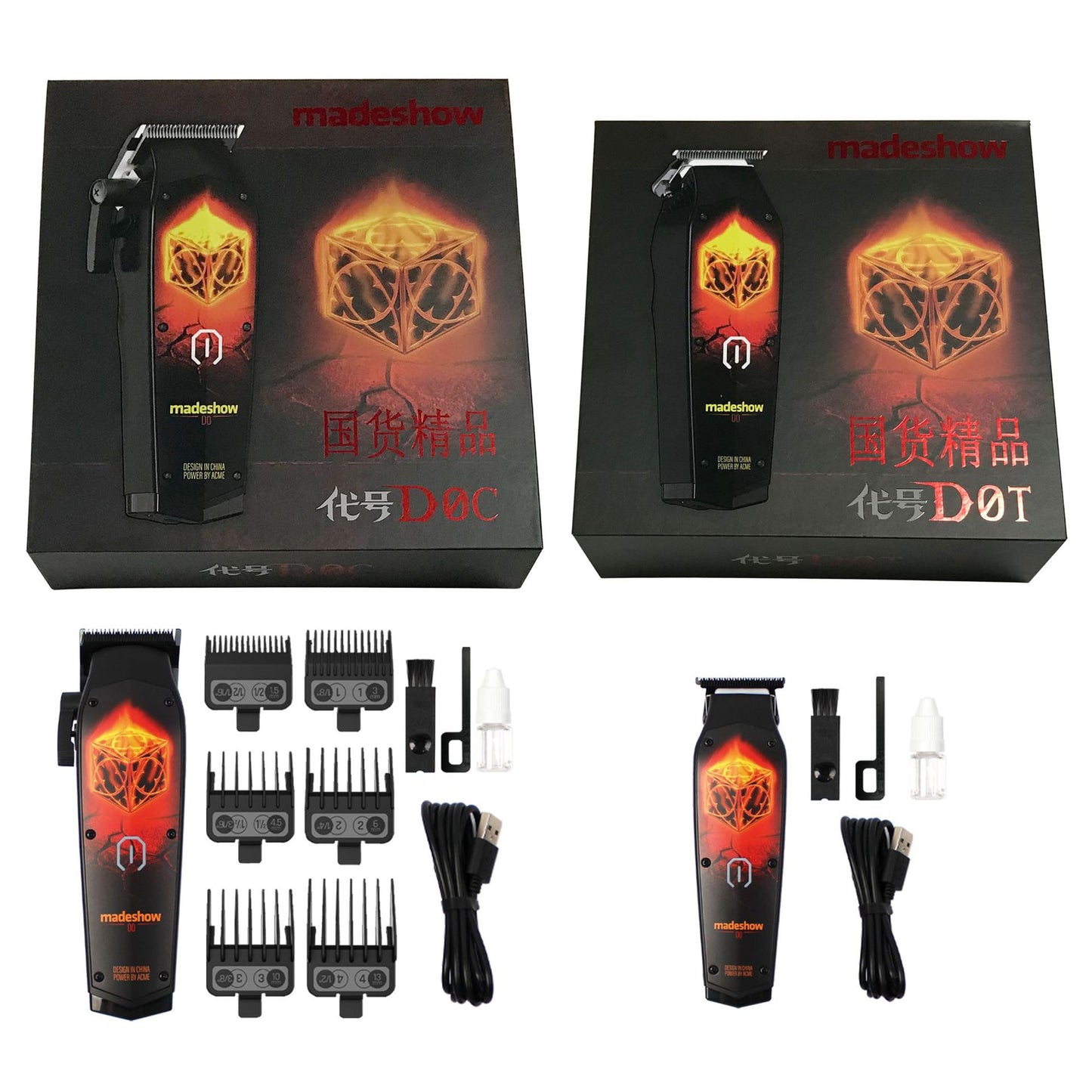 Madeshow D0C DOT Professional Hair Clipper for Men Carving Shaving Hair Cutting Machine Hair Styling Hair Trimmer