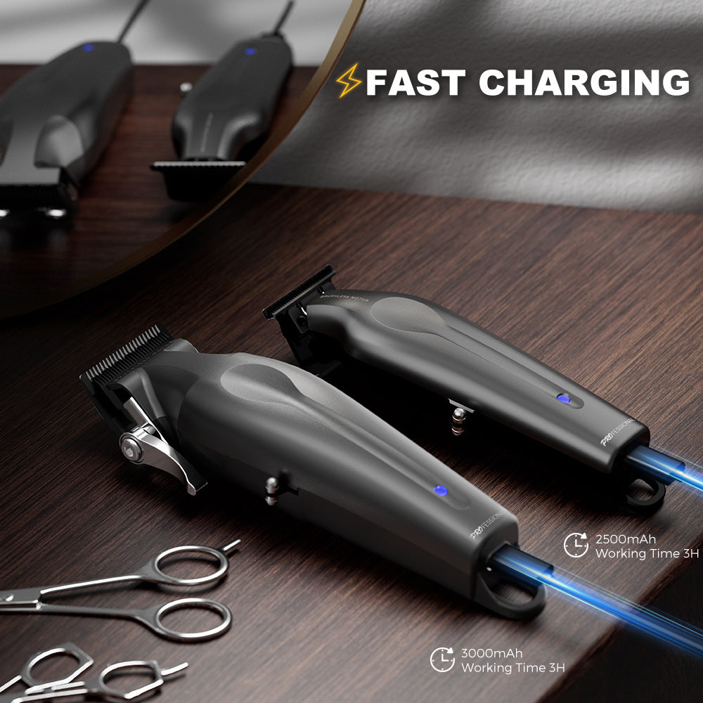 Professional Bald Clipper Electric Hair Trimmer for Men Barber Hair Cutter Machine Beard Trimmer 0 mm Men's Shavers Razors