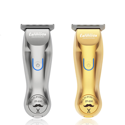 Full Metal Zero Cut Men Professional Barber Clippers Hair Cutting Machine