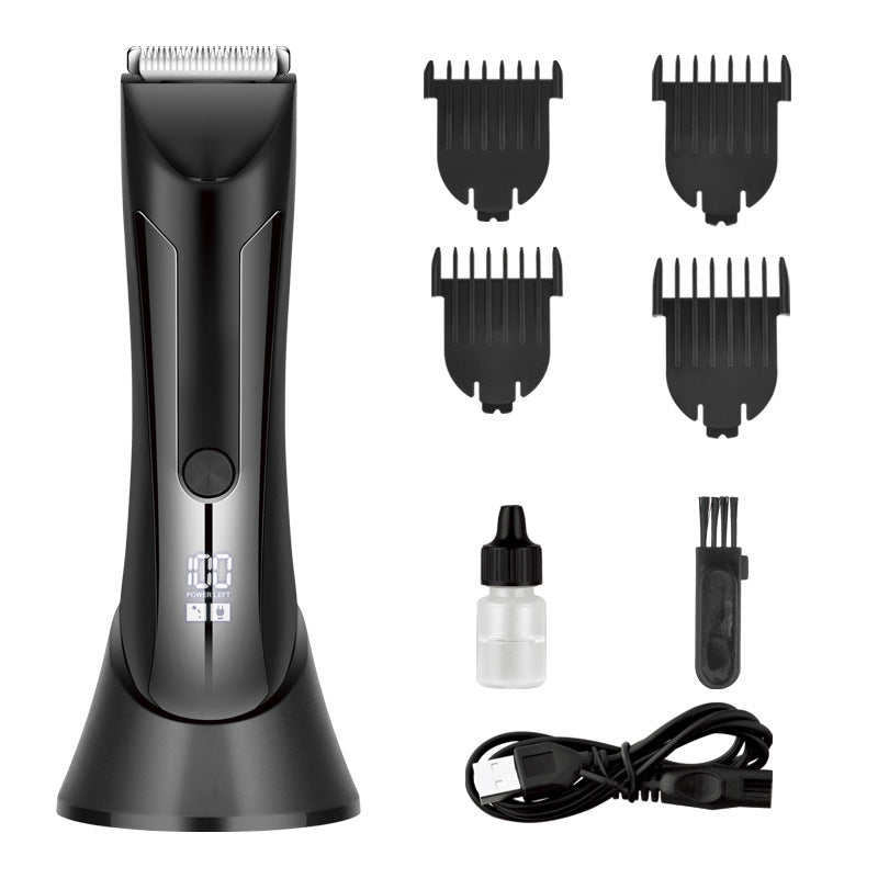 Body Hair Trimmer for Groin Balls Shaver Razor for Men Pubic Groomer Manscape Bikini Hair Removal Epilator Clipper Machine