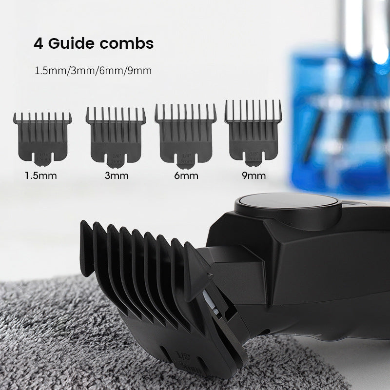 Lanmoda Professional Detailer Trimmer Hair Clipper 0 mm Carving Clipper Type-C Electric Barber Men Hair Cutter Shaver