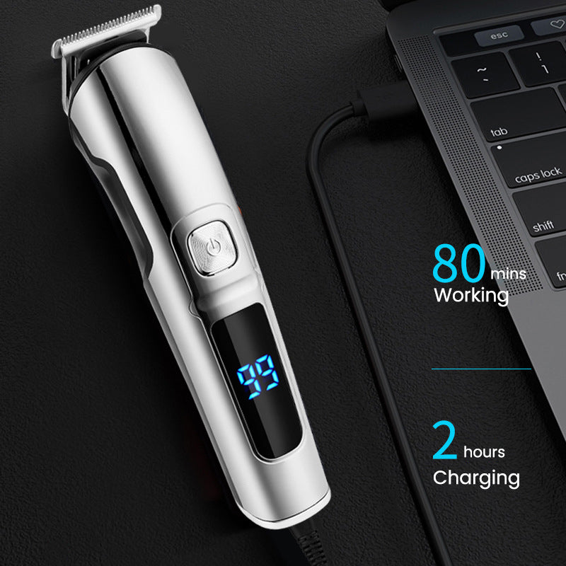 6 IN 1 multifunctional Hair Clipper Men Body Groomer Rechargeable Beard Shaver Cordless Trimmer Hair Cutting Machine Ear Nose Trimer