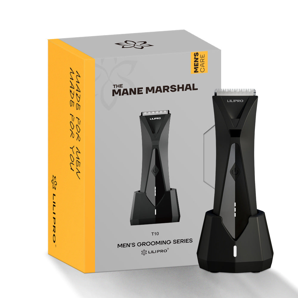 Body Hair Trimmer for Groin Balls Shaver Razor for Men Pubic Groomer Manscape Bikini Hair Removal Epilator Clipper Machine