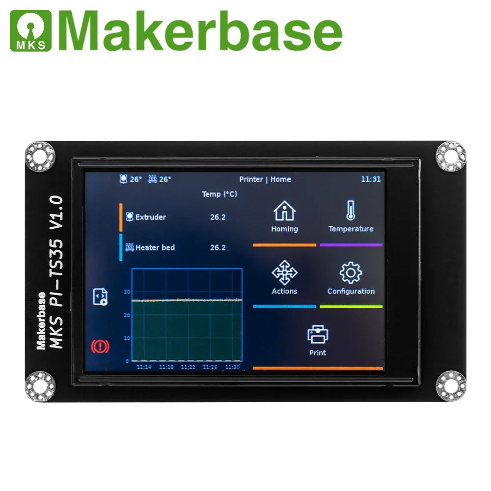 MKS SKIPR motherboard PI-TS35 display EMMC controller