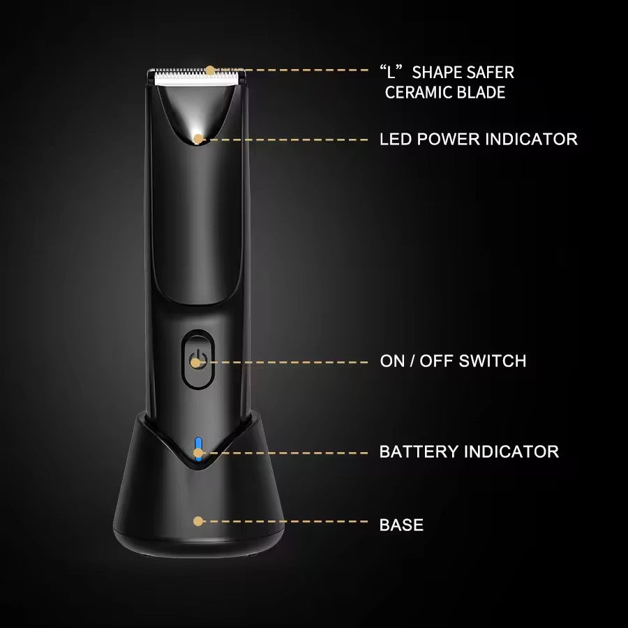 Manscape Trimmer Men Ball Pubic Groin Clipper Groomer Shaver