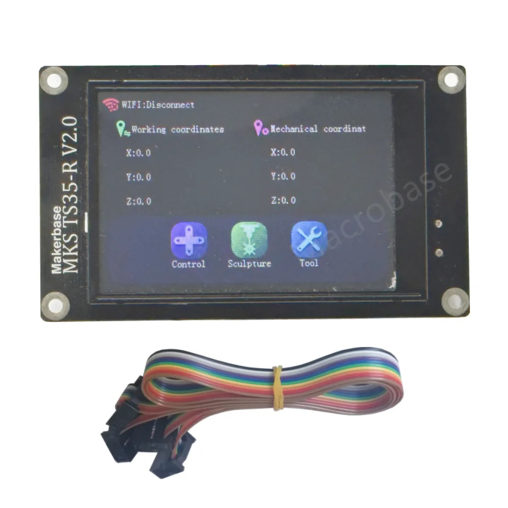 CNC laser machine upgrade set MKS DLC32 TS35 display