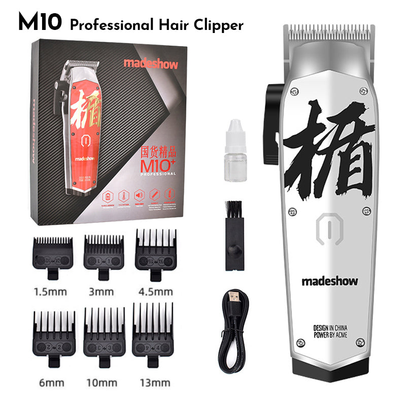 Madeshow M10 M11 Professional Hair Clippers For Men Barber Shop Hair Trimmer