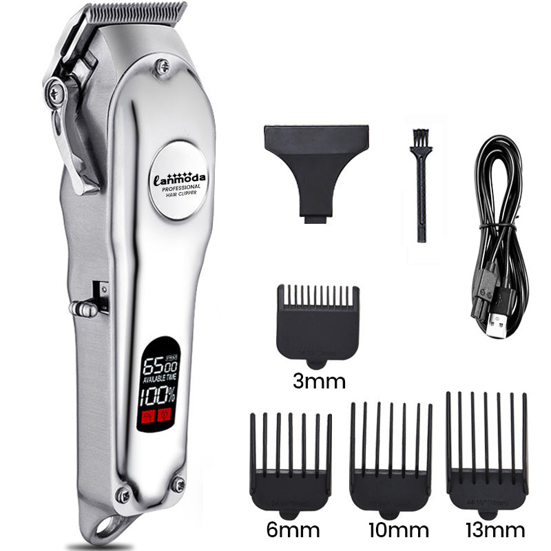 Full Metal Professional Dog Hair Clippers Pet Hair Trimmer Cat Shaver Haircut Machine Low Noise Grooming Animal Cutter