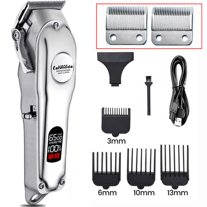 Full Metal Professional Dog Hair Clippers Pet Hair Trimmer Cat Shaver Haircut Machine Low Noise Grooming Animal Cutter