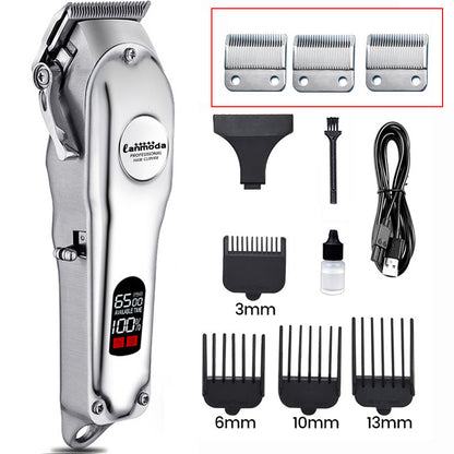 Full Metal Professional Dog Hair Clippers Pet Hair Trimmer Cat Shaver Haircut Machine Low Noise Grooming Animal Cutter