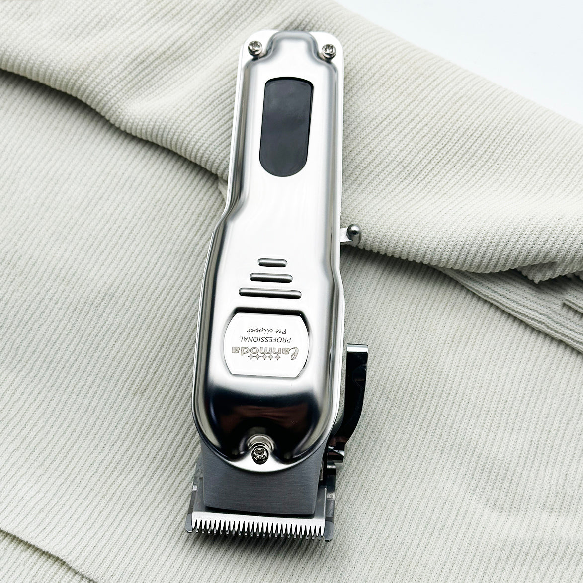 Full Metal Pet Clipper Digital Display Professional Cutting Machine Dog Hair Trimmers Cats Grooming Shaver Cutter for Animals