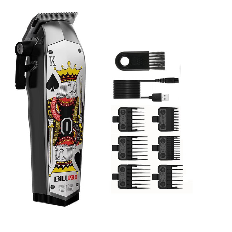 Bald Clippers Baldheaded Men's Professional Hair Clipper Precision Cutting Electric Shaver Barber Shop Special Engraving Trimmer