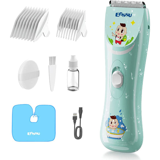 0-12 Years Old Baby Hair Clipper Haircut Machine Child Hair Trimmer Shaver for Kids and Toddler Rechargeable Cordless