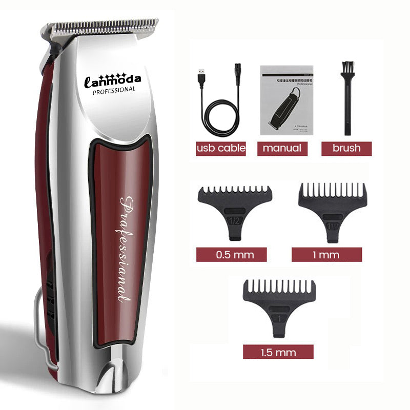 Baldhead Hair Clipper Professional Electric Barber Salon Carving Hair Trimmer for Man Rechargeable Cutter Machine Beard Shaver Razors