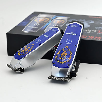 MADESHOW D6 Professional Hair Clippers Set for Barber High Quality Haircut Kit