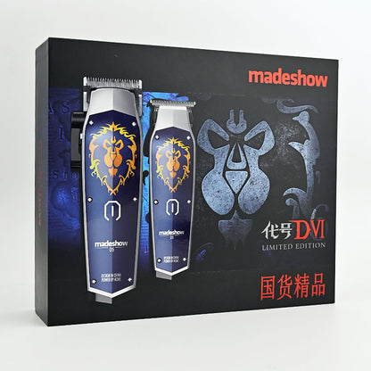 MADESHOW D6 Professional Hair Clippers Set for Barber High Quality Haircut Kit