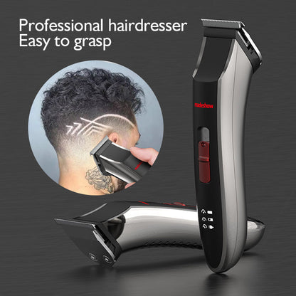 Madeshow M1+ Professional Hair Clippers for Men and Barber Shop Cordless Finishing Hair Trimmer Cutter Machine Beard Shaver Cutting