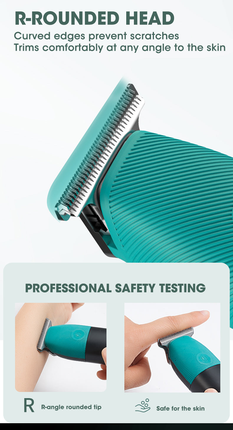 Bald Clipper Haircut Cutter Machine for Men Child T Blade Trimmer Type-c Rechargeable Oil Head Carving Electric