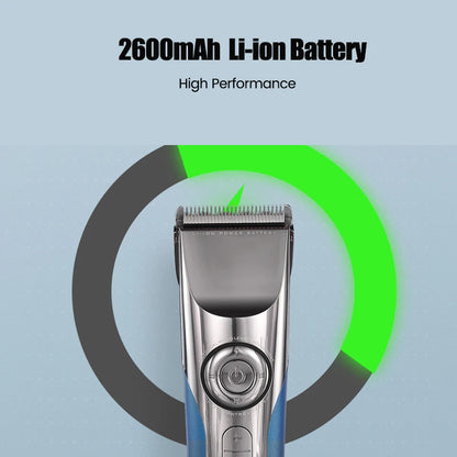 Codos Professional Barber Hair Clipper Electric Men's Trimmer Cutter Machine for Salon with 8 Guide Combs Long Working