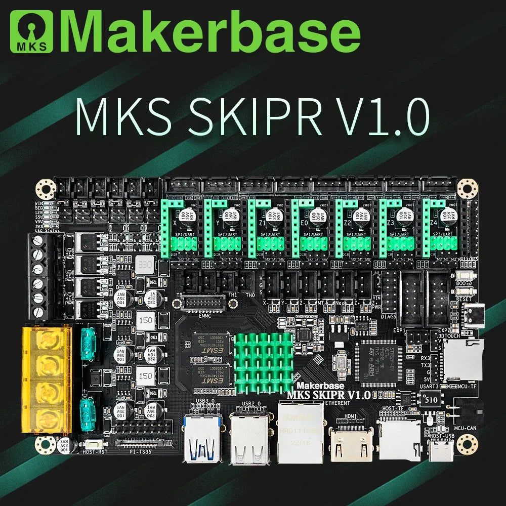 MKS SKIPR motherboard PI-TS35 display EMMC controller