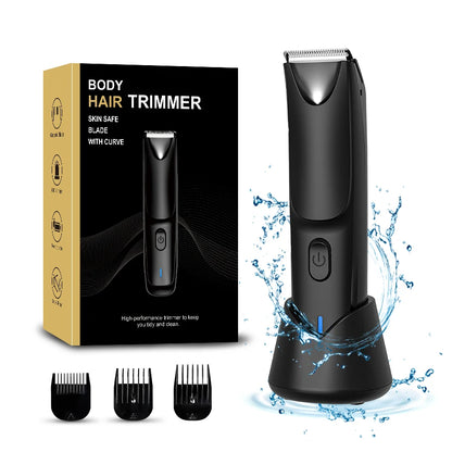 Manscape Groin Hair Trimmer Electric Trimmer for Men Waterproof Ball Trimmer for Pubic Body Chest Grooming Kit