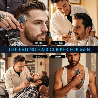 3 In 1 Body Trimmer For Men Hair Clipper Electric Shaver USB Recharging LCD Display Body Grooming Kit