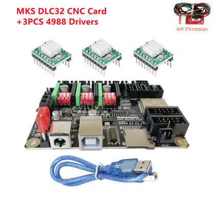 MKS DLC32 v2.1 32 bits GRBL offline controller TS35-R LCD display