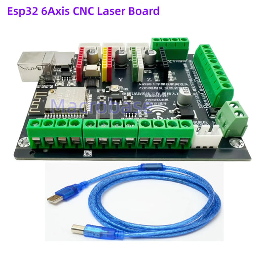 ESP32 GRBL 6 axis controller