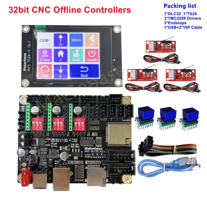 CNC board 32bit controller ESP32 MKS DLC32 offline monitor