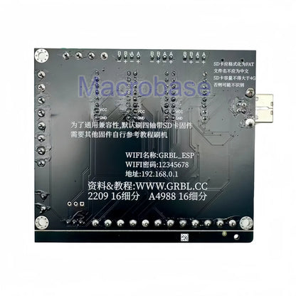 ESP32 GRBL 6 axis controller