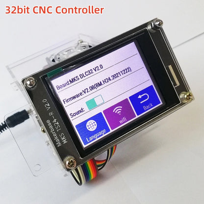 CNC board 32bit controller ESP32 MKS DLC32 offline monitor