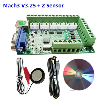 Mach3 V3.25 motion controller 5 axis
