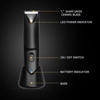 Manscape Trimmer Men Ball Pubic Groin Clipper Groomer Shaver