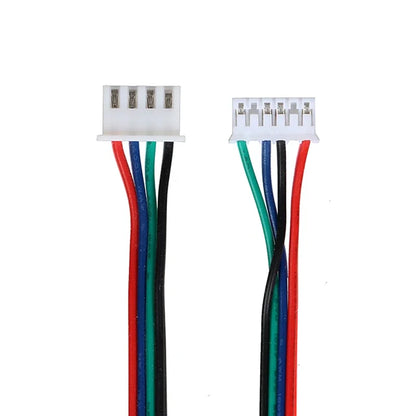nema 17 stepper motor cable 4pin to 6pin wiring 100cm
