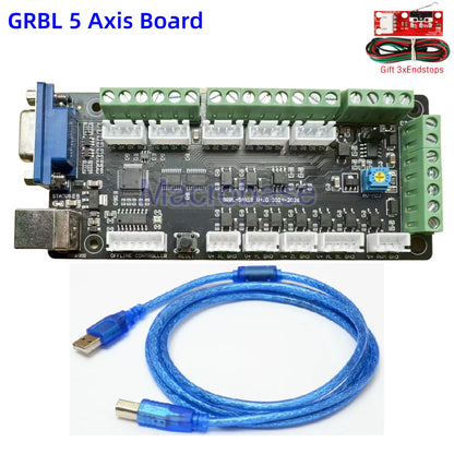 GRBL 5axis controller 32bit ARM cnc shield control card