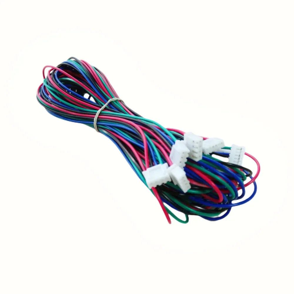 nema 17 stepper motor cable 4pin to 6pin wiring 100cm